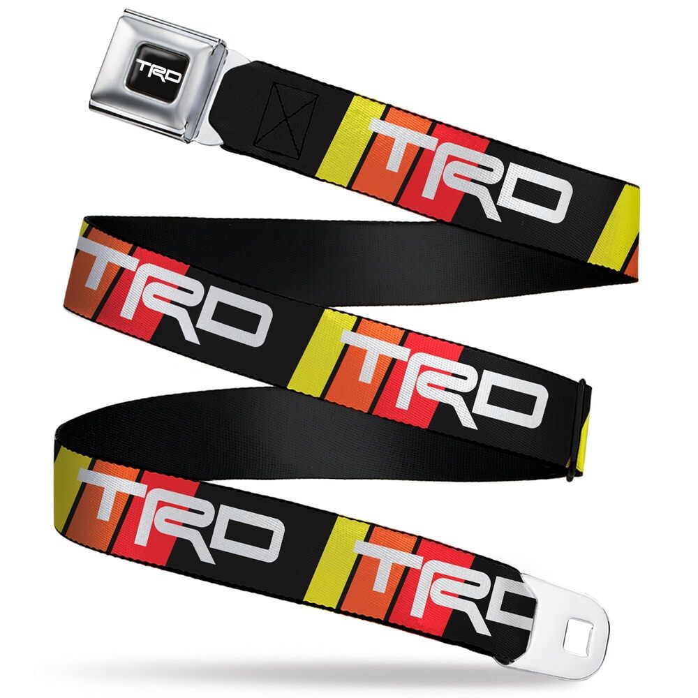 9776 Toyota Belt, Seatbelt Buckle Belt, Toyota Racing Development TRD Rally
